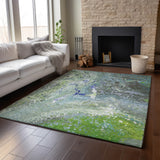 addison mayfield amf588 green rug
