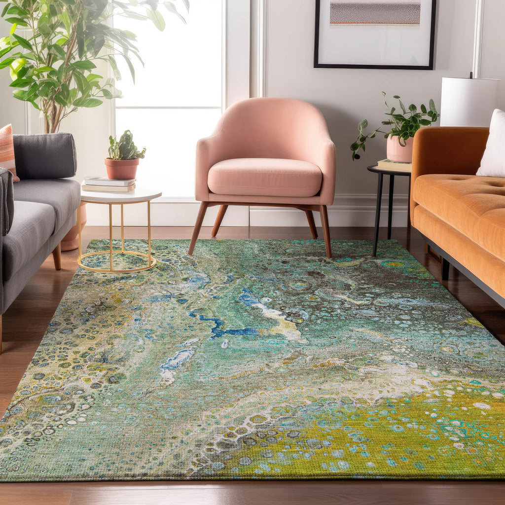 addison mayfield amf588 teal rug