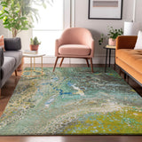 addison mayfield amf588 teal rug
