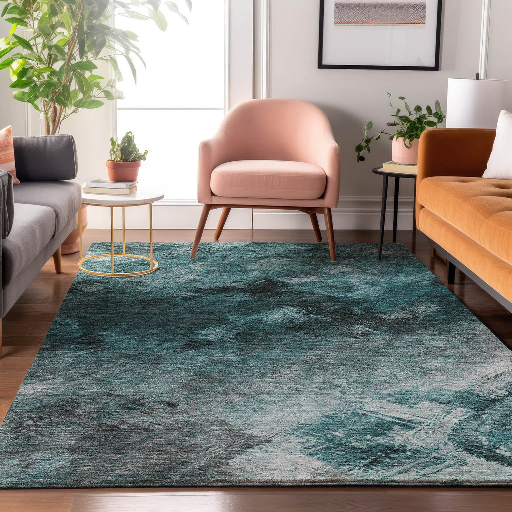 addison mayfield amf590 teal rug