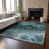 addison mayfield amf590 teal rug
