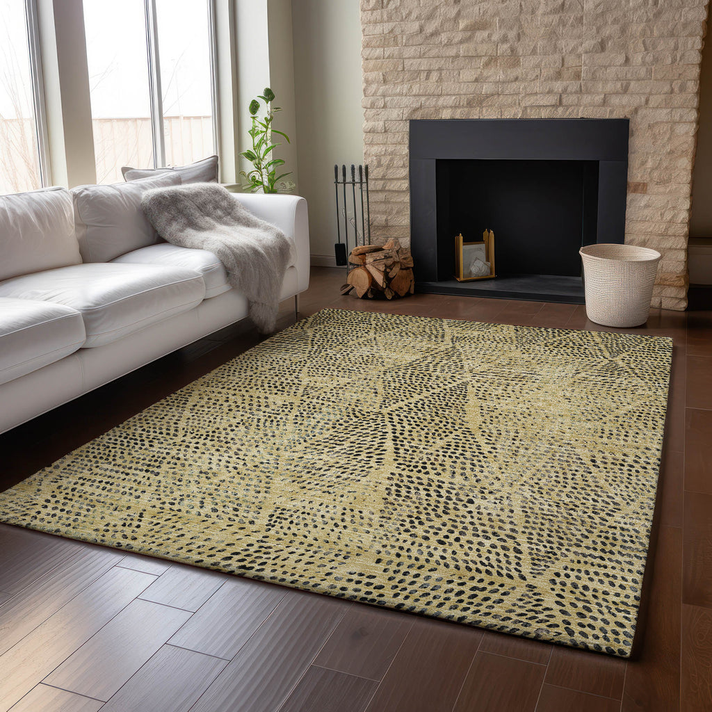 addison mayfield amf591 gold rug