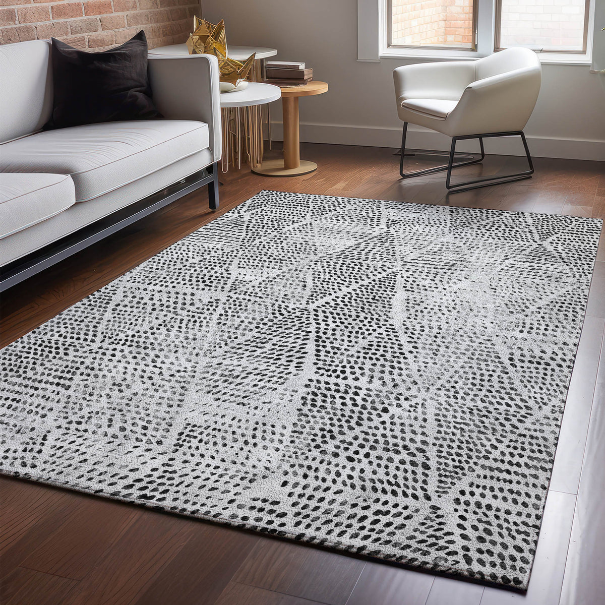 addison mayfield amf591 pewter rug