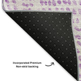 addison mayfield amf591 purple rug
