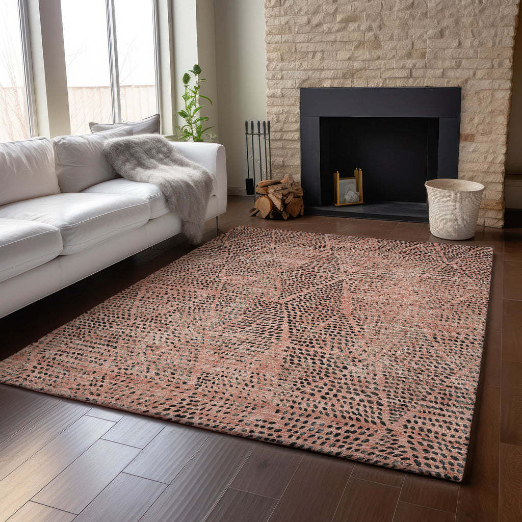 addison mayfield amf591 salmon rug