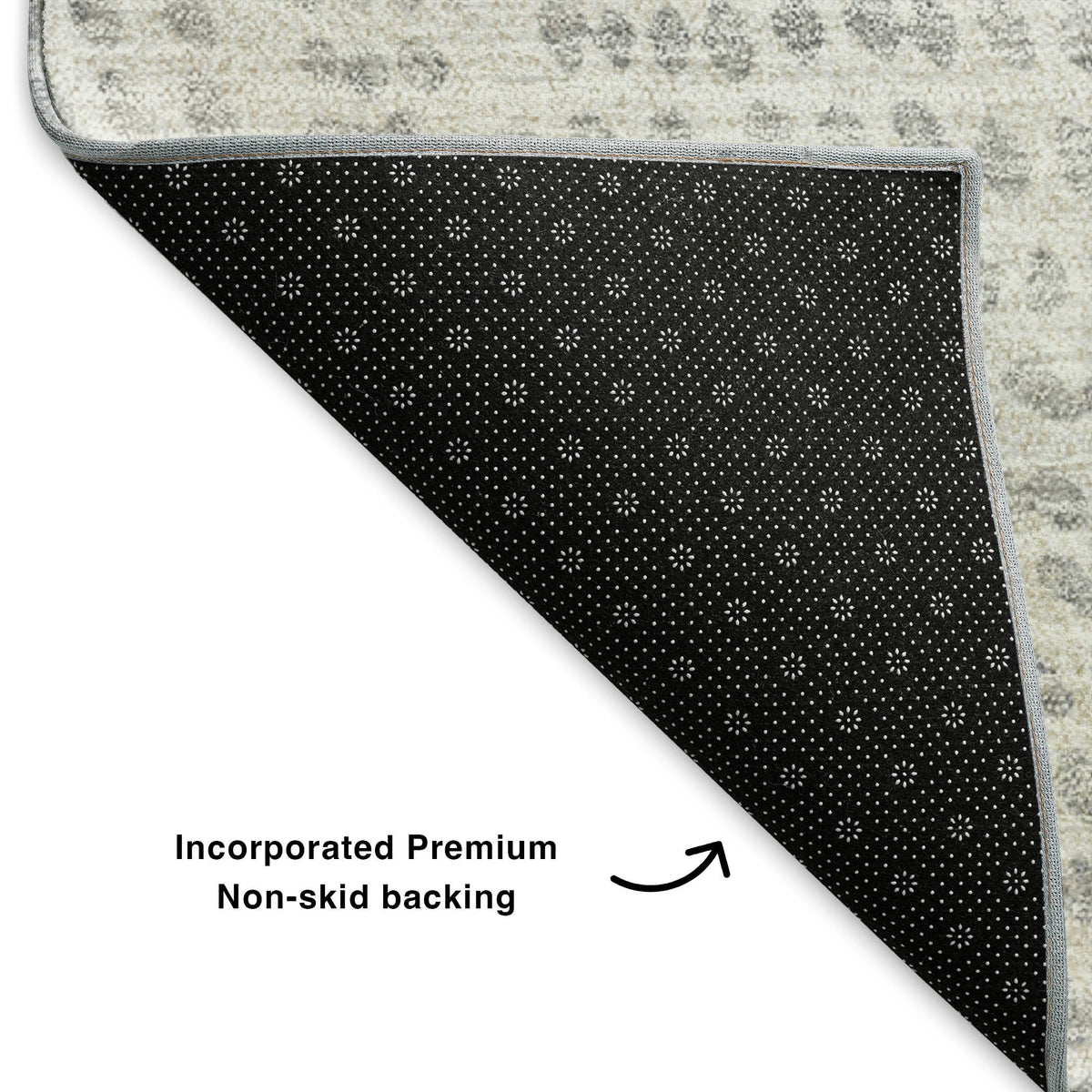 addison mayfield amf591 silver rug