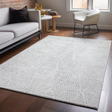 addison mayfield amf591 silver rug