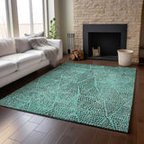addison mayfield amf591 teal rug