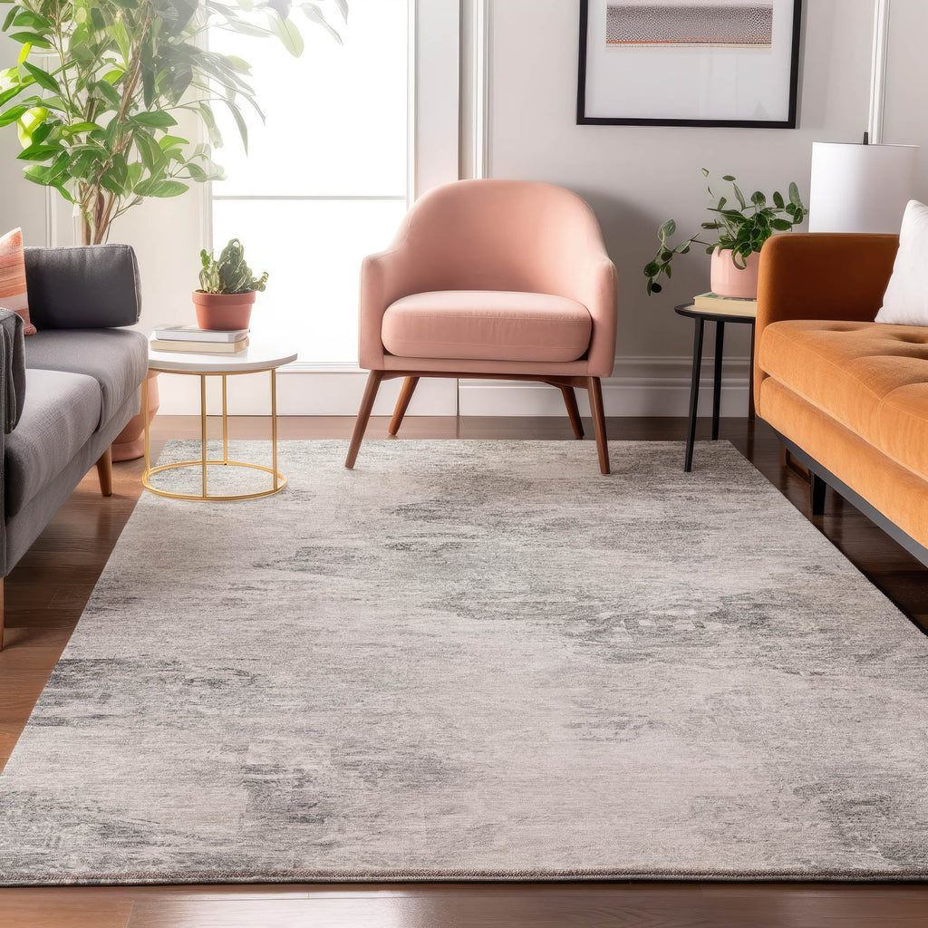 addison mayfield amf592 silver rug