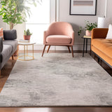 addison mayfield amf592 silver rug