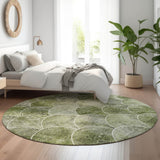 addison mayfield amf594 green rug