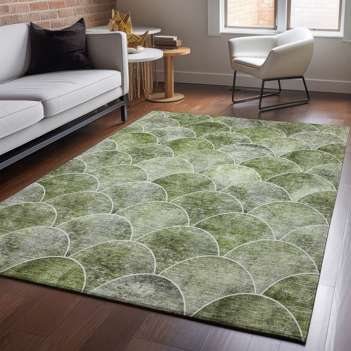 addison mayfield amf594 green rug