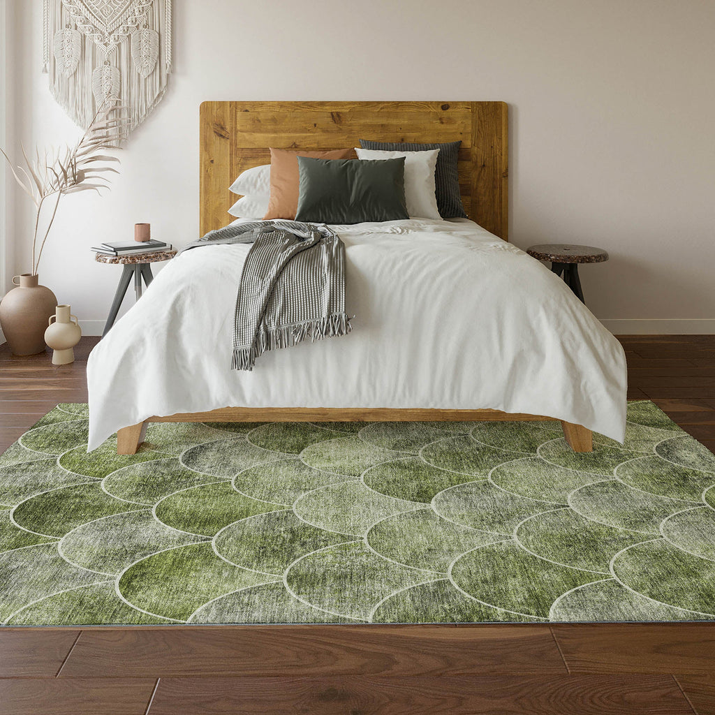 addison mayfield amf594 green rug