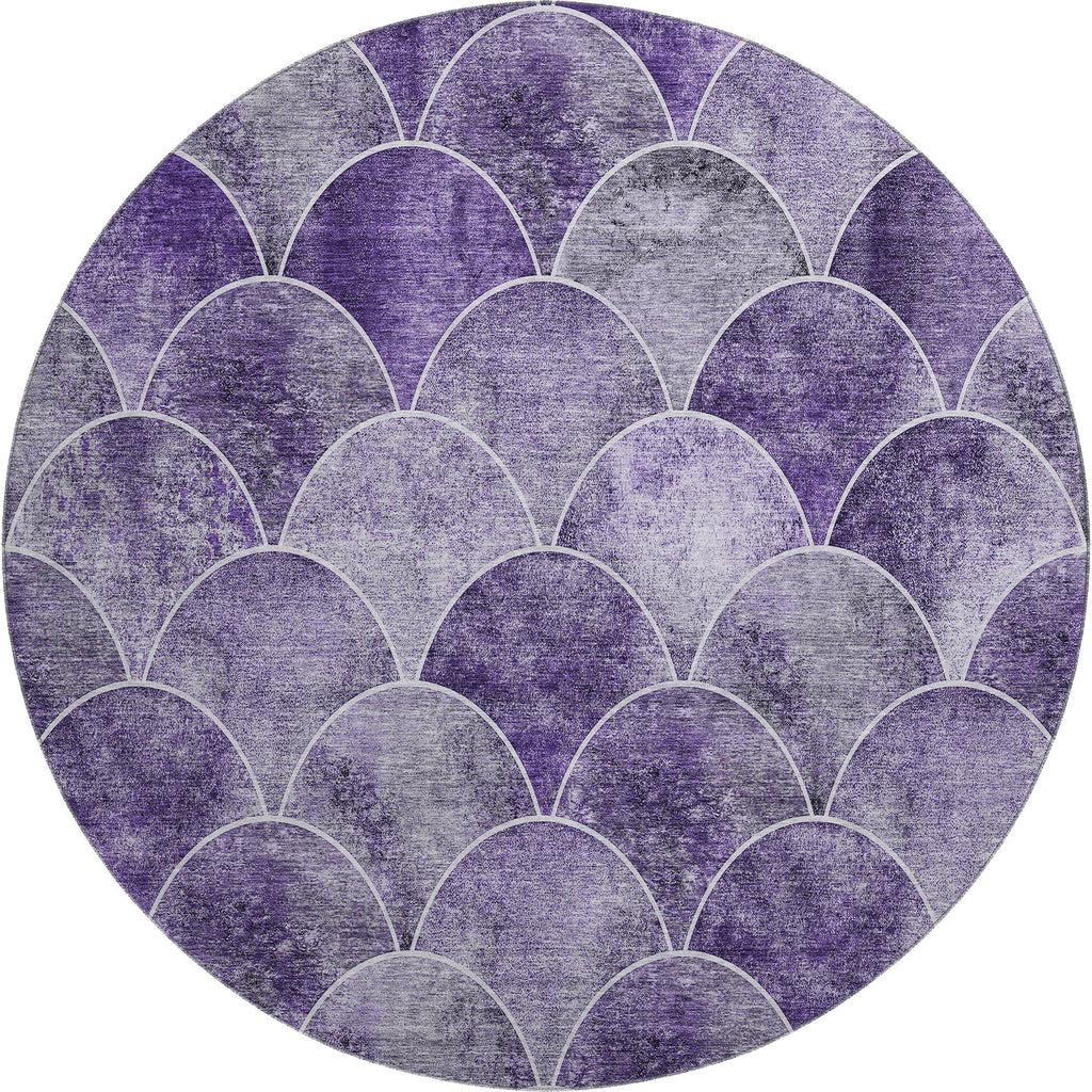 addison mayfield amf594 purple rug
