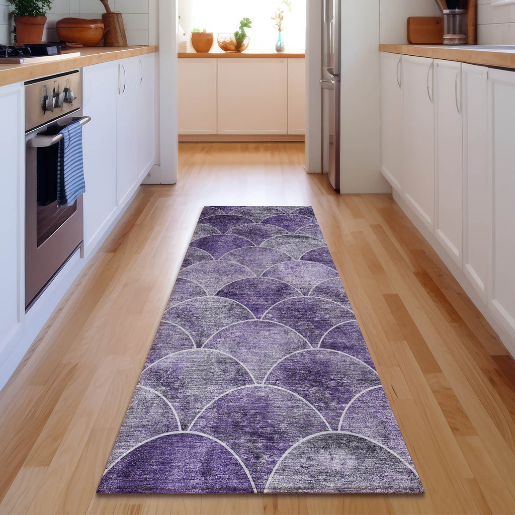 addison mayfield amf594 purple rug