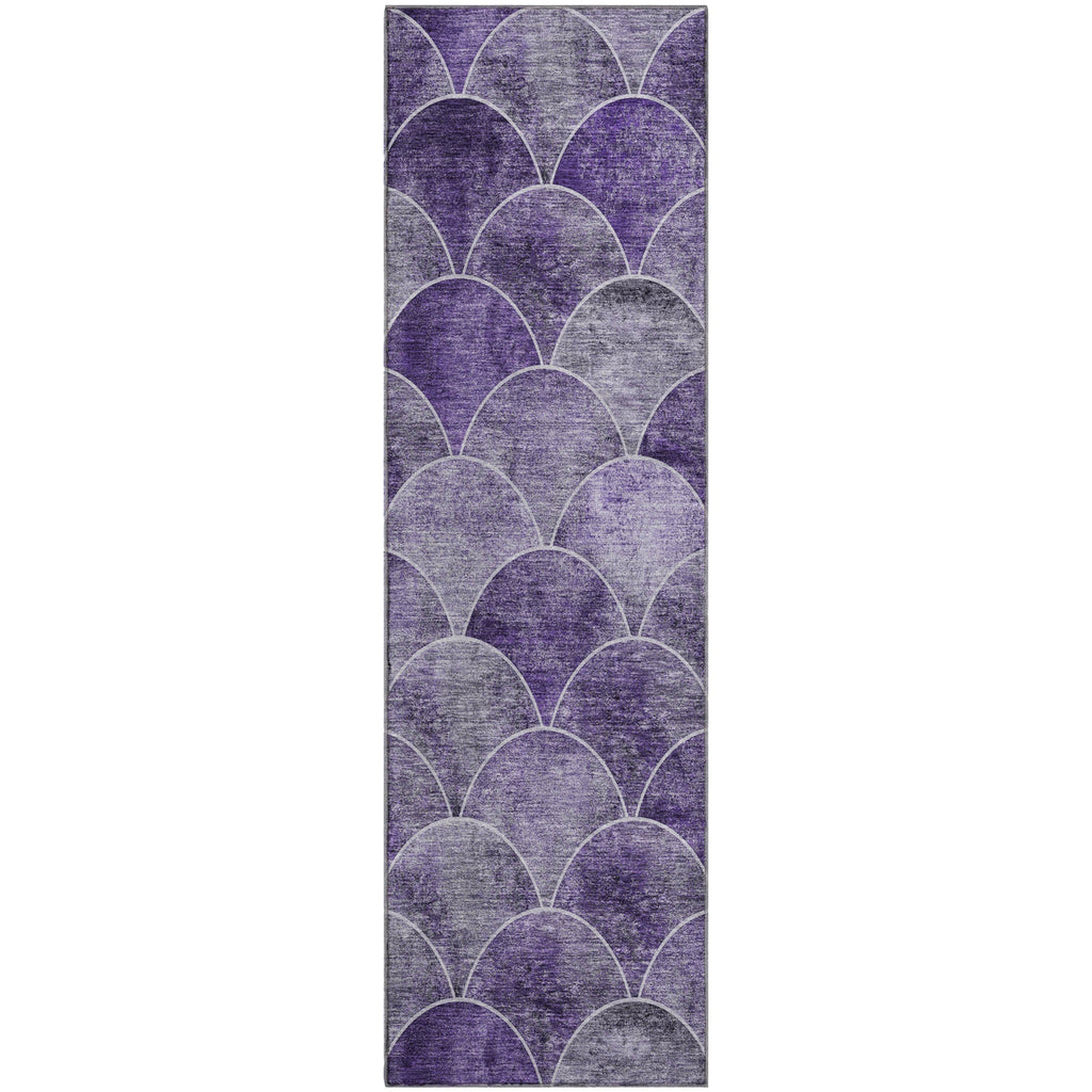 addison mayfield amf594 purple rug