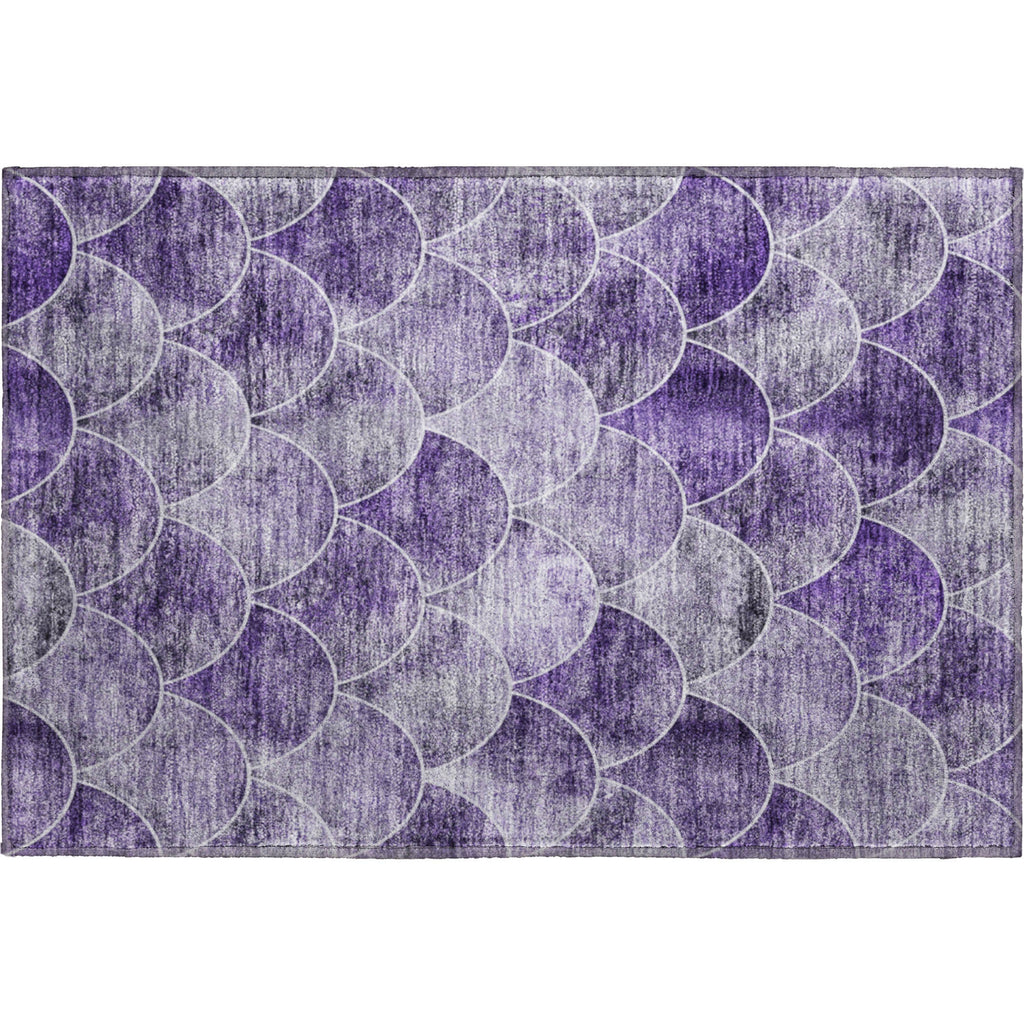 addison mayfield amf594 purple rug