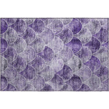addison mayfield amf594 purple rug