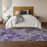 addison mayfield amf594 purple rug