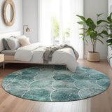 addison mayfield amf594 teal rug