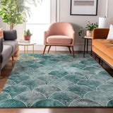 addison mayfield amf594 teal rug