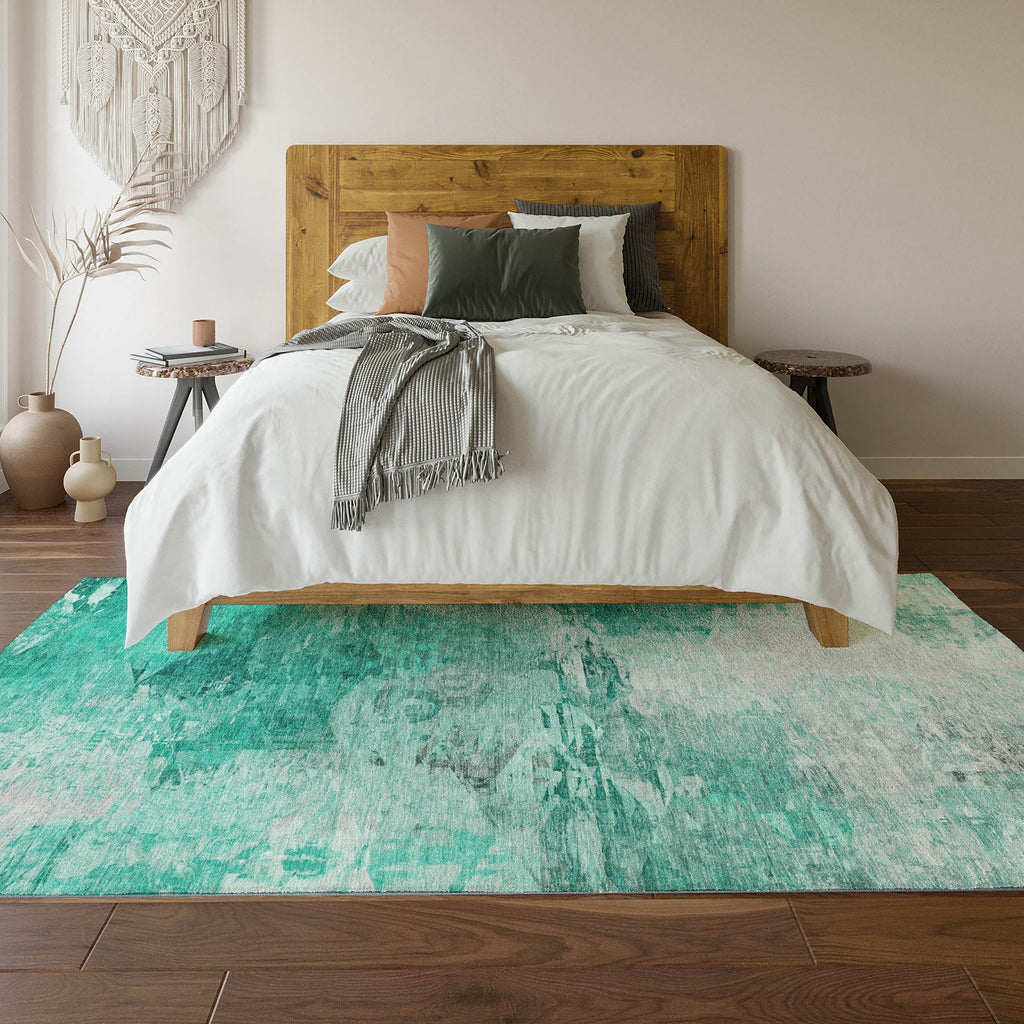 addison mayfield amf595 teal rug