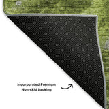 addison mayfield amf599 green rug