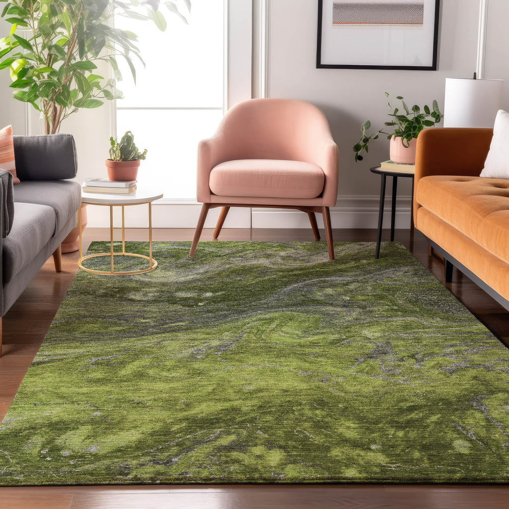 addison mayfield amf599 green rug