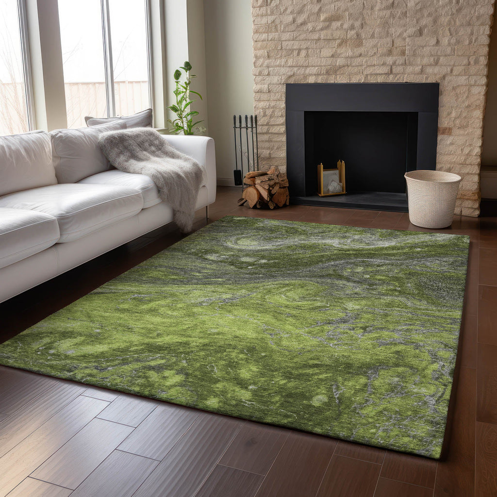 addison mayfield amf599 green rug