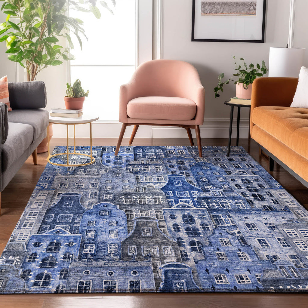 addison mayfield amf600 blue rug