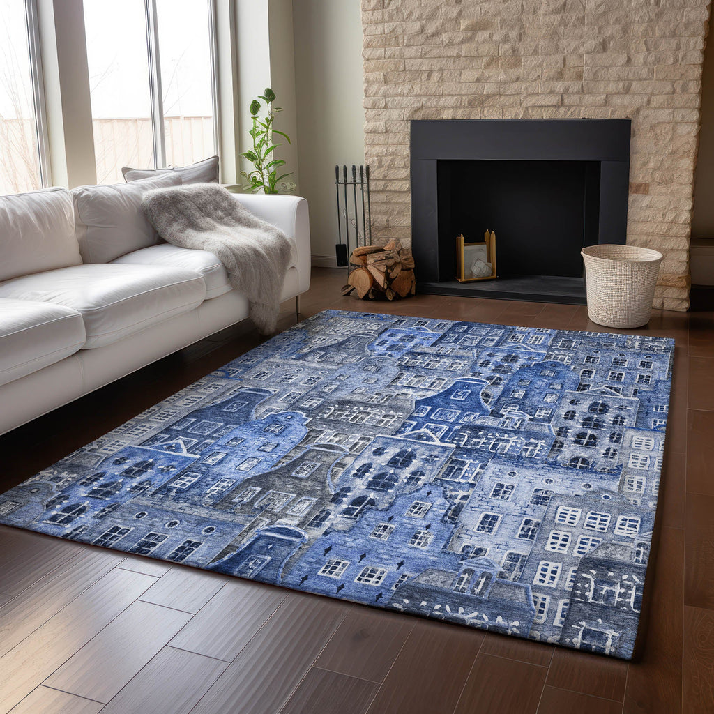 addison mayfield amf600 blue rug