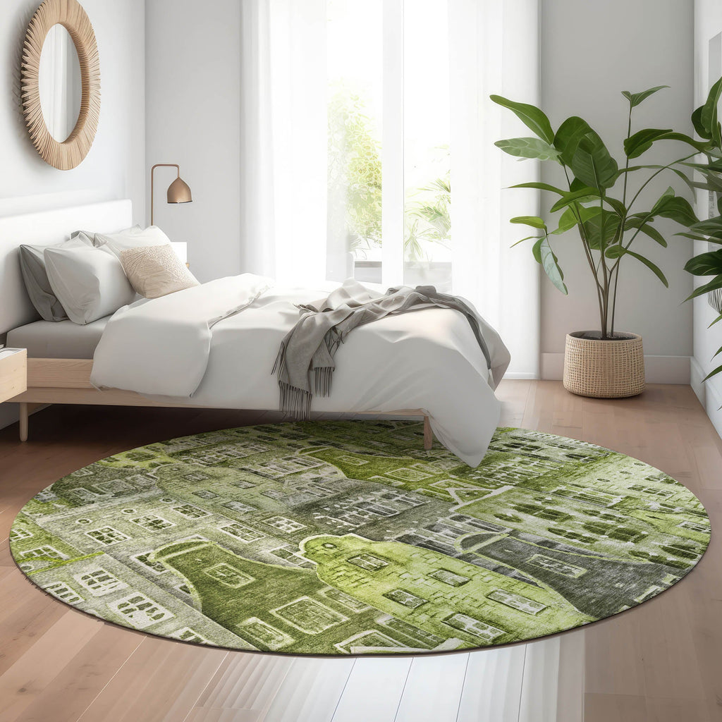 addison mayfield amf600 green rug