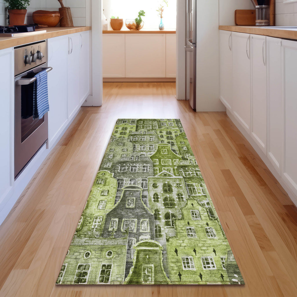 addison mayfield amf600 green rug