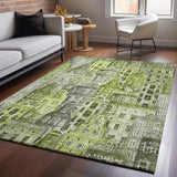 addison mayfield amf600 green rug
