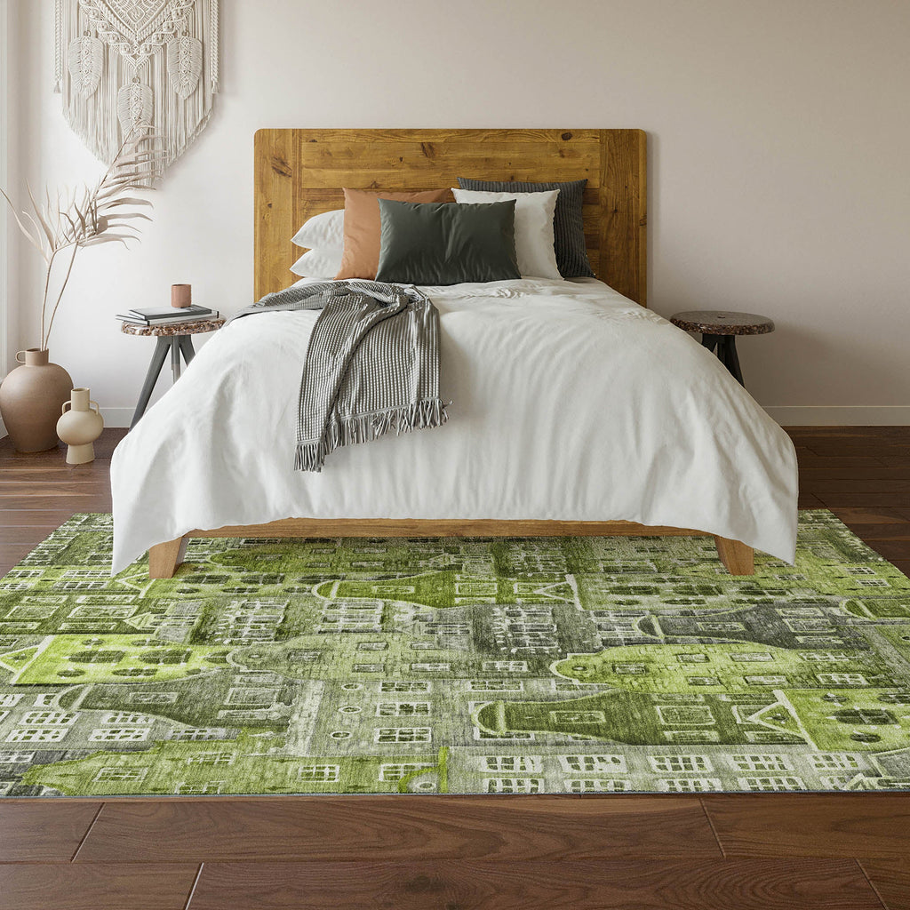 addison mayfield amf600 green rug