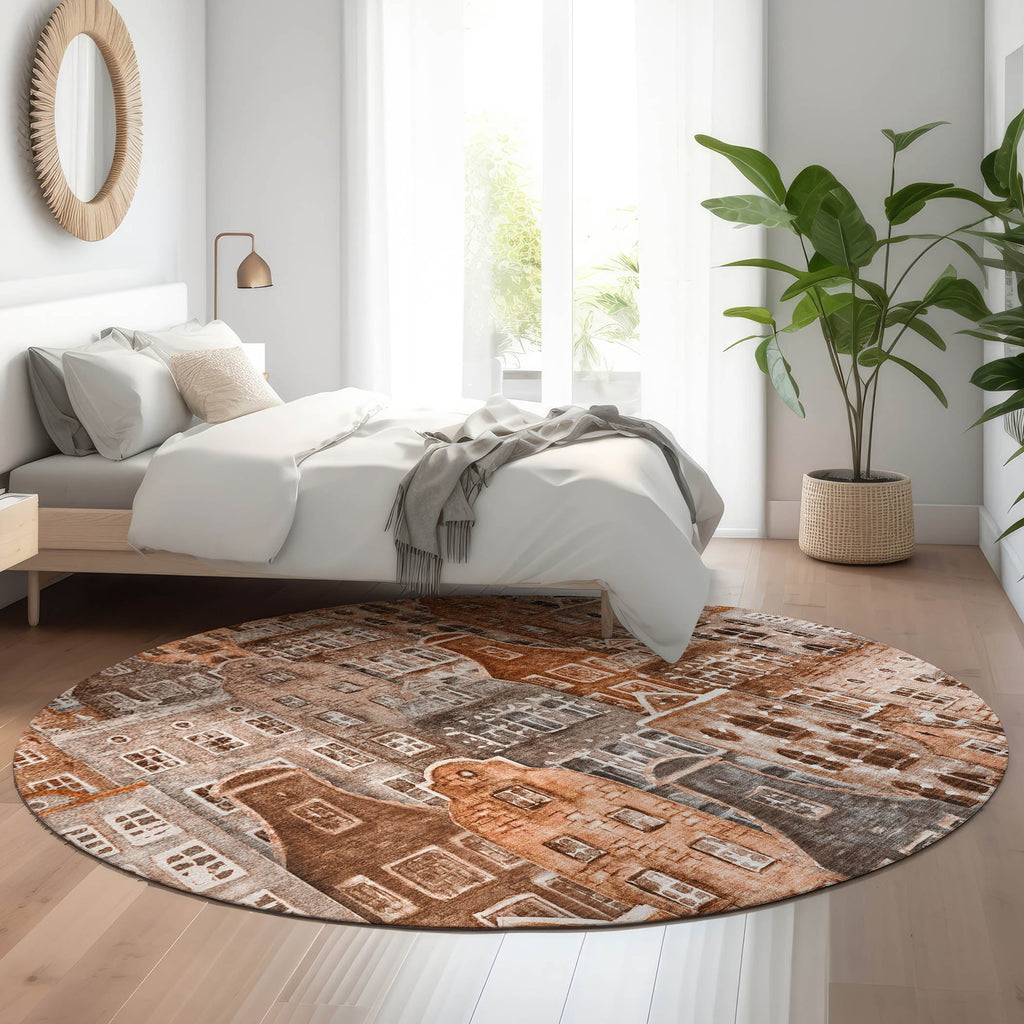 addison mayfield amf600 paprika rug