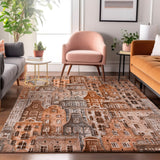 addison mayfield amf600 paprika rug