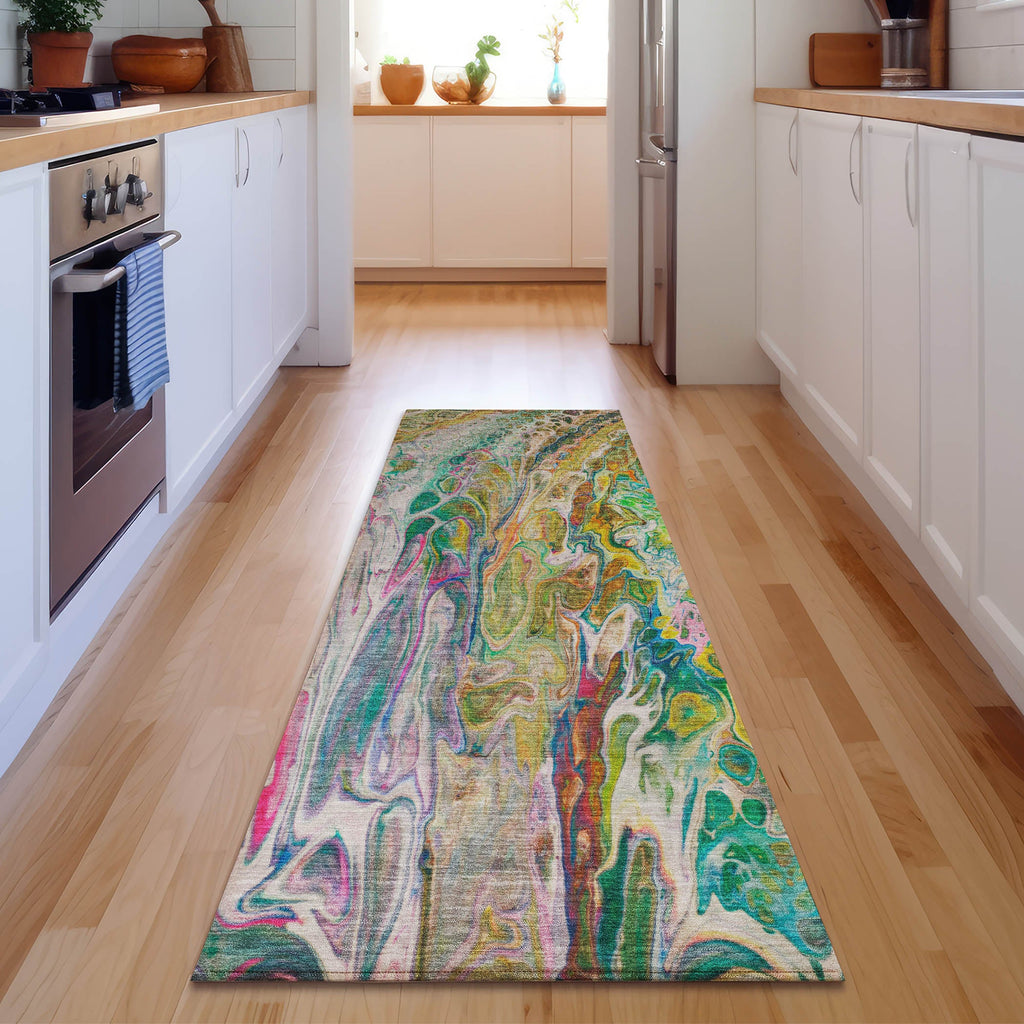 addison mayfield amf602 green rug