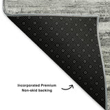 addison mayfield amf604 silver rug