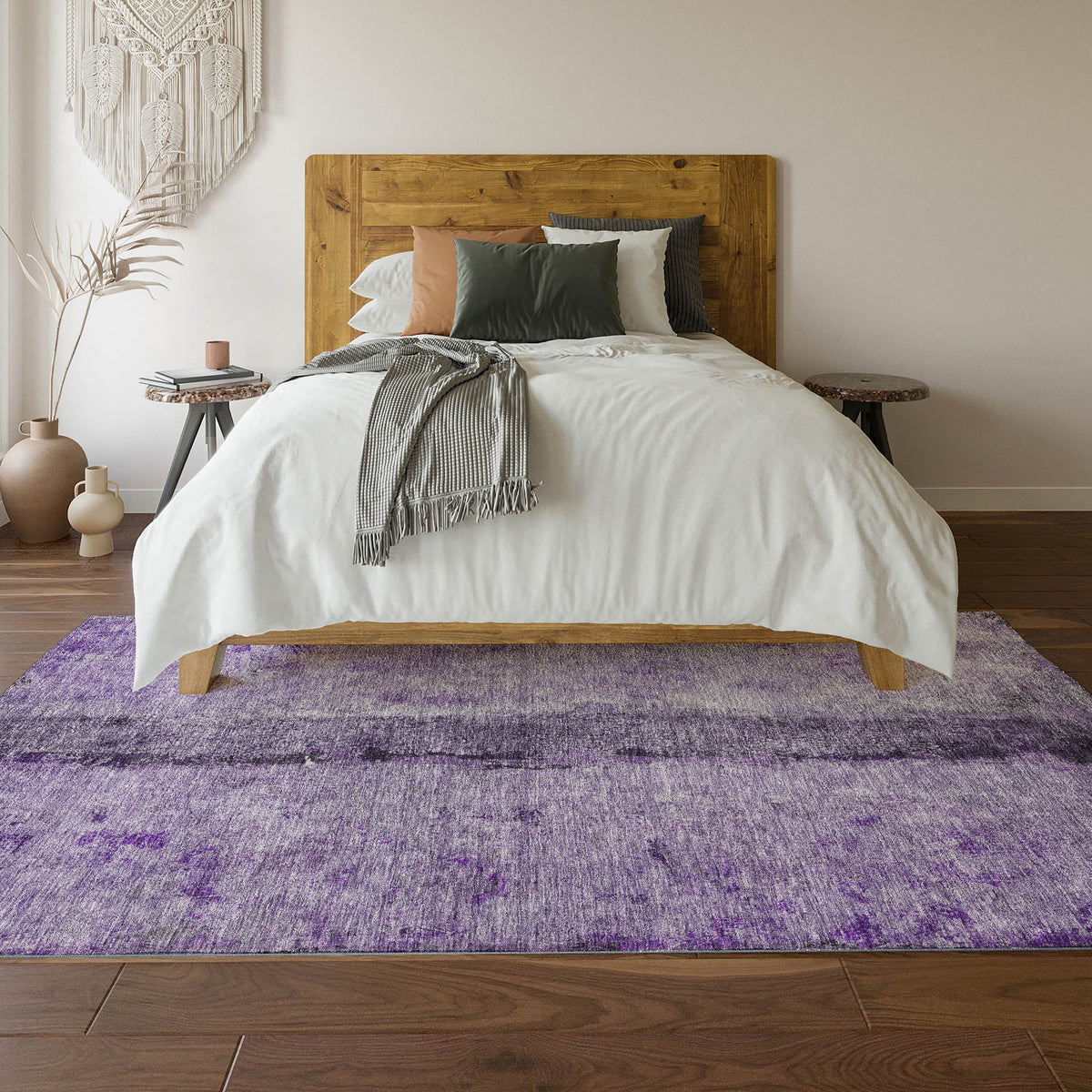 addison mayfield amf605 purple rug