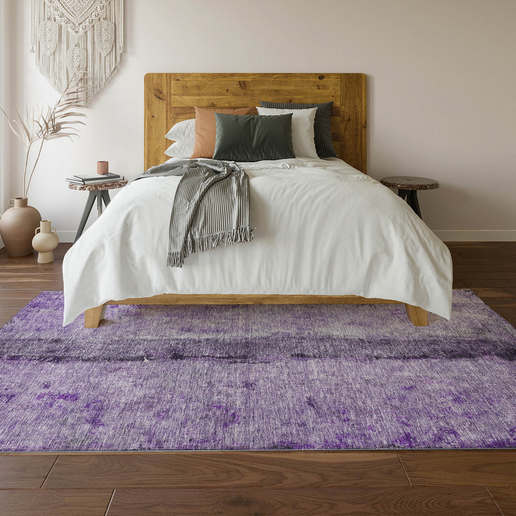 addison mayfield amf605 purple rug