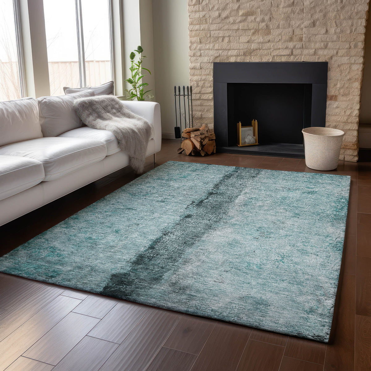 addison mayfield amf605 teal rug
