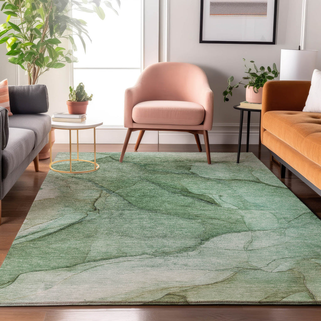 addison mayfield amf607 green rug