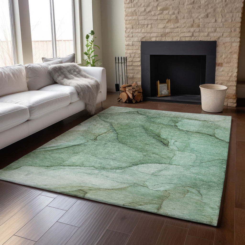 addison mayfield amf607 green rug