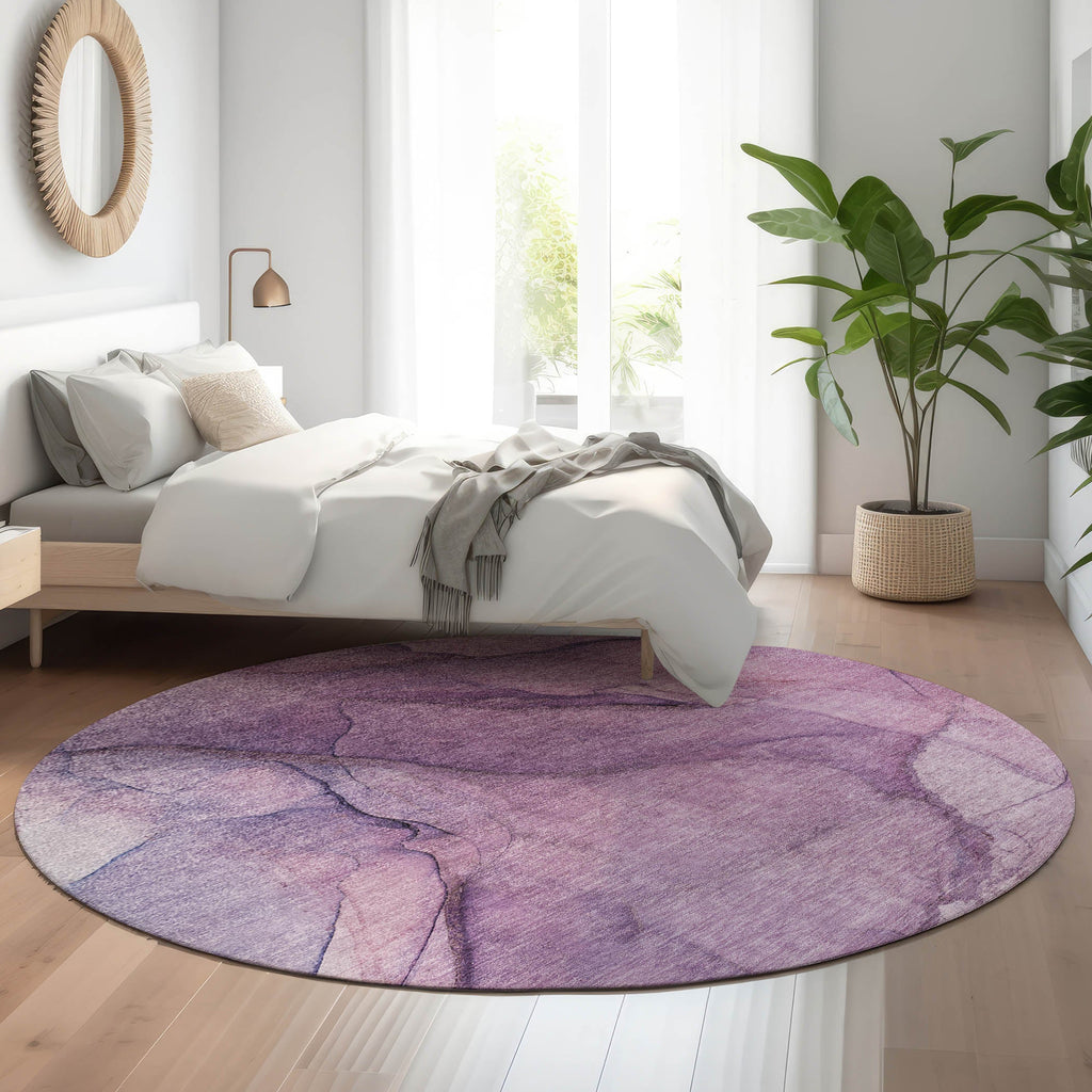 addison mayfield amf607 purple rug