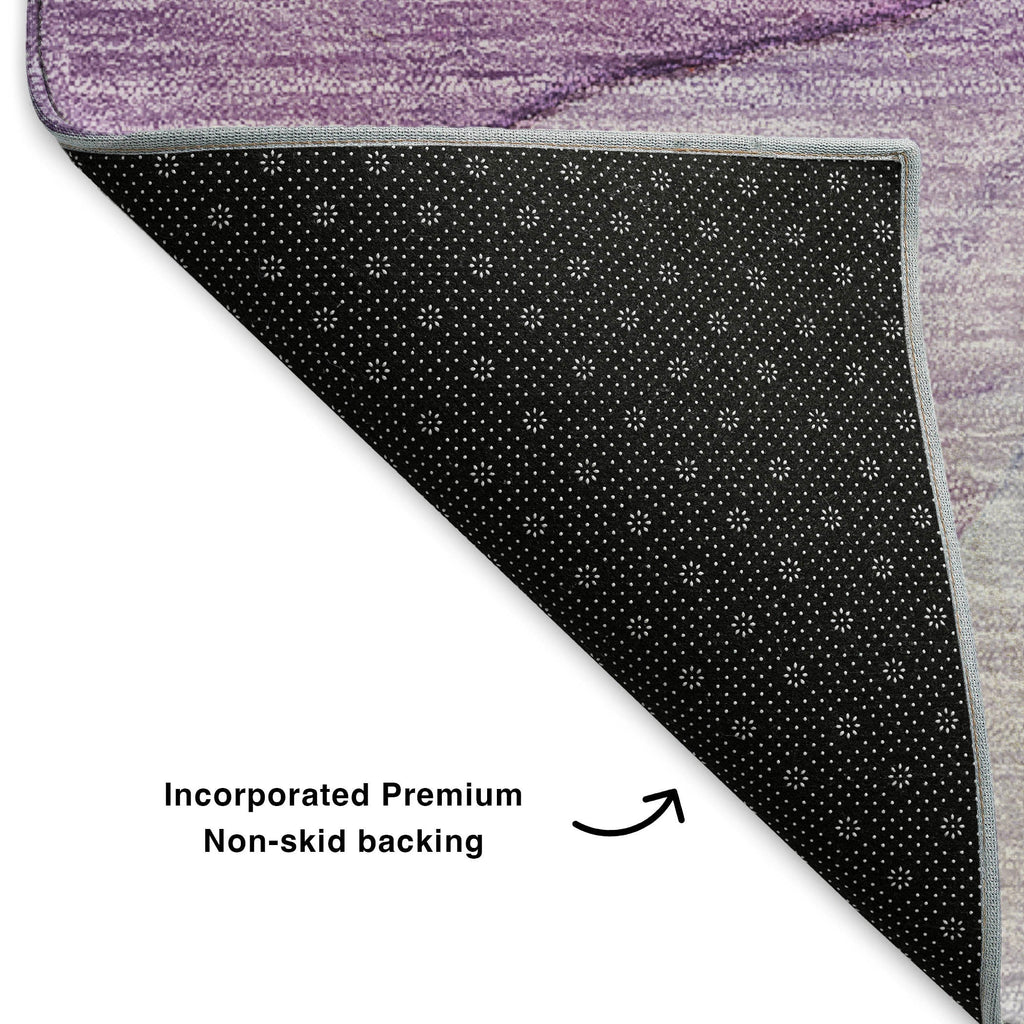 addison mayfield amf607 purple rug