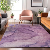 addison mayfield amf607 purple rug