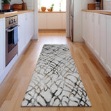 addison mayfield amf609 silver rug