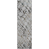addison mayfield amf609 silver rug