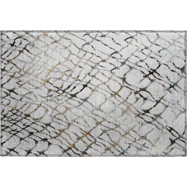 addison mayfield amf609 silver rug